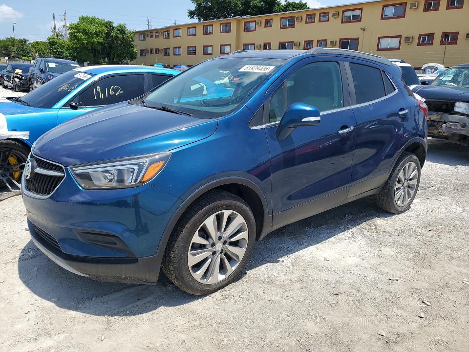 2019 Buick Encore VIN KL4CJASB6KB884722 COPART salvage auction — MECHANICAL, WV - CERTIFICATE OF TITLE, sold $1,000 on 2026-07-29 (photo 1)
