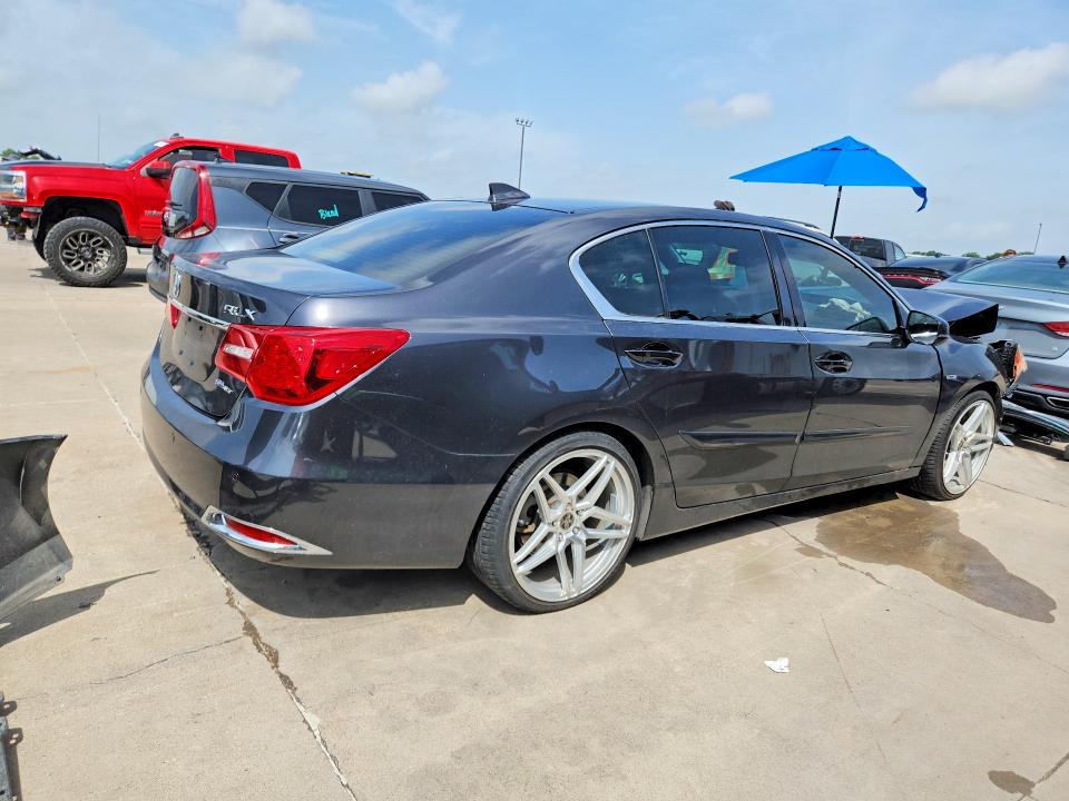 2017 Acura RLX VIN JH4KC2F92HC000124 COPART salvage auction — FRONT END, Salvage Title, sold $3,050 on 2026-07-23 (photo 3)