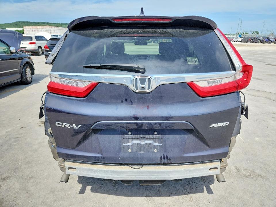 2018 Honda Cr-v VIN 7FARW2H83JE054489 COPART salvage auction — REAR END, Ok - Cert Of Title-Salvage, sold $175 on 2026-07-29 (photo 6)