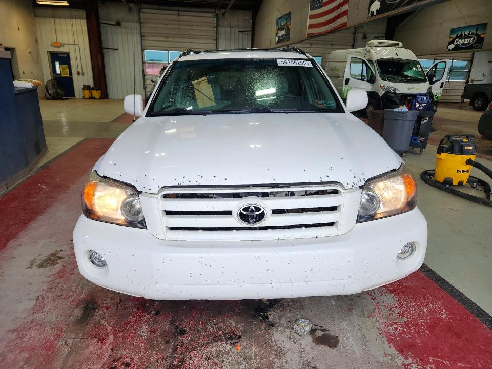 2007 Toyota Highlander VIN JTEHP21A870194851 COPART salvage auction — SIDE, Pa - Certificate Of Salvage, sold $750 on 2026-07-20 (photo 5)