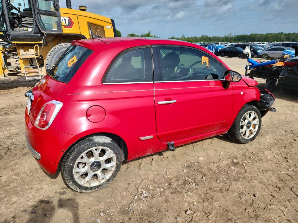 2017 Fiat 500 VIN 3C3CFFCR1HT506108 COPART salvage auction — FRONT END, Fl - Cert Of Title Slvg Rebuildable, sold $225 on 2026-07-31 (photo 3)