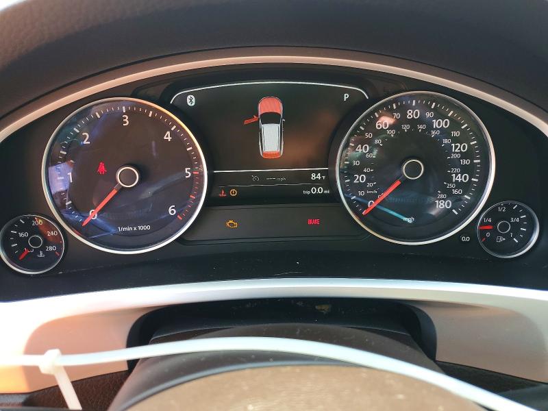 2013 Volkswagen Touareg VIN WVGEP9BP8DD011533 COPART salvage auction — MECHANICAL, Ma - Certificate Of Title, sold $912 on 2026-07-26 (photo 9)