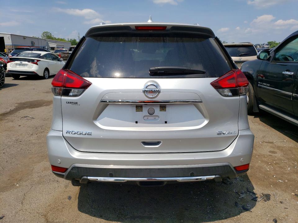 2019 Nissan Rogue VIN KNMAT2MV6KP503183 COPART salvage auction — FRONT END, Ct - Cert Of Title-Salvage, sold $3,000 on 2026-07-17 (photo 6)