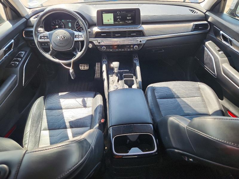 2021 Kia Telluride VIN 5XYP5DHC3MG163490 COPART salvage auction — FRONT END, NM - CERT OF TITLE-SALVAGE (P), sold $200 on 2026-07-30 (photo 8)
