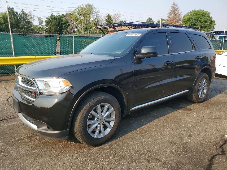 2015 Dodge Durango VIN 1C4RDJAG7FC245690 COPART salvage auction — FRONT END, Co - Dis/Dlr/Exp Only Clean Title, sold $1,450 on 2026-08-04 (photo 1)