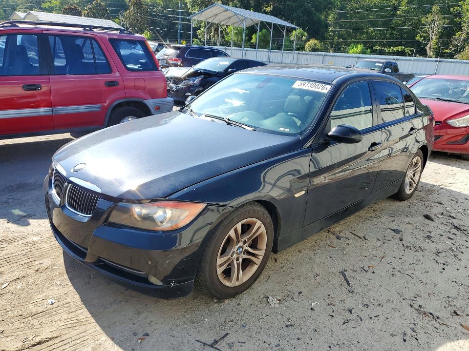 2008 BMW 3 series VIN WBAVC53548F008271 COPART salvage auction — MECHANICAL, GA - CERTIFICATE OF TITLE, sold $350 on 2026-07-20 (photo 1)