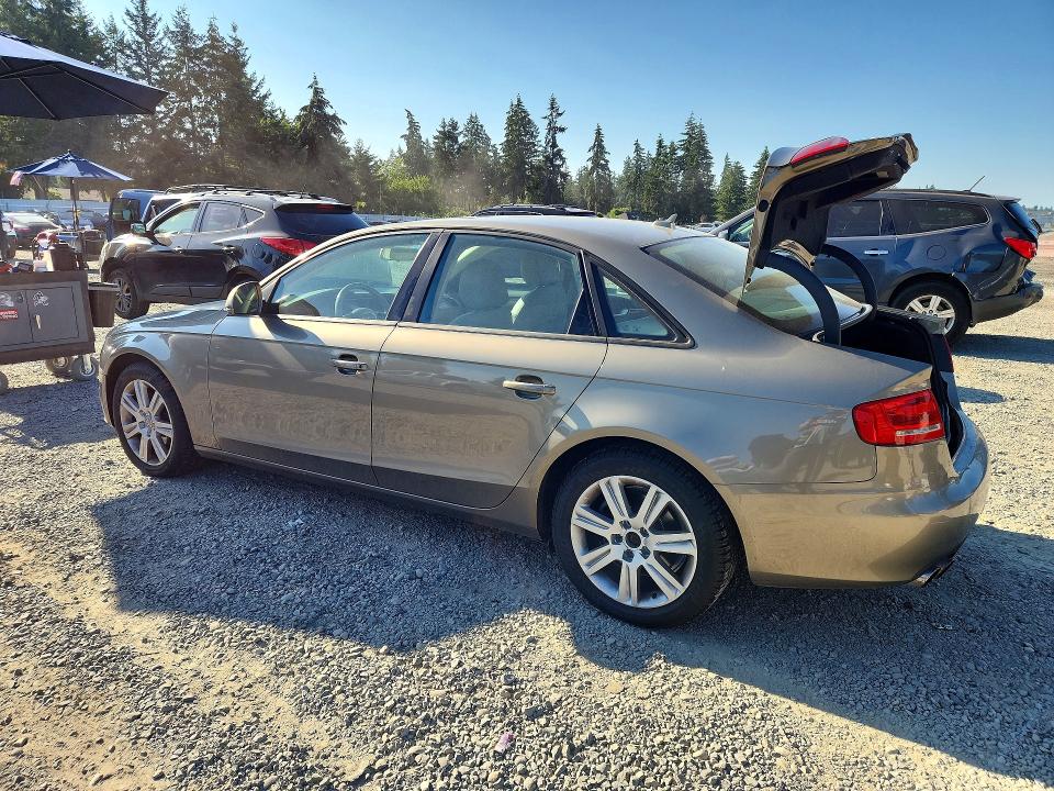 2009 Audi A4 VIN WAULF78K59N052912 COPART salvage auction — REAR END, Wa - Bill Of Sale, sold $1,450 on 2026-07-31 (photo 2)