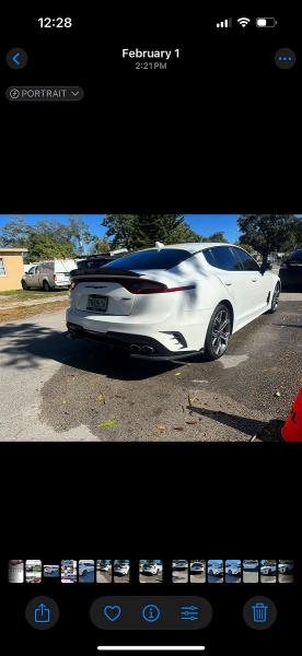 2019 Kia Stinger VIN KNAE35LC2K6052811 COPART salvage auction — NORMAL WEAR, Fl - Certificate Of Destruction (P), sold $950 on 2026-07-18 (photo 4)