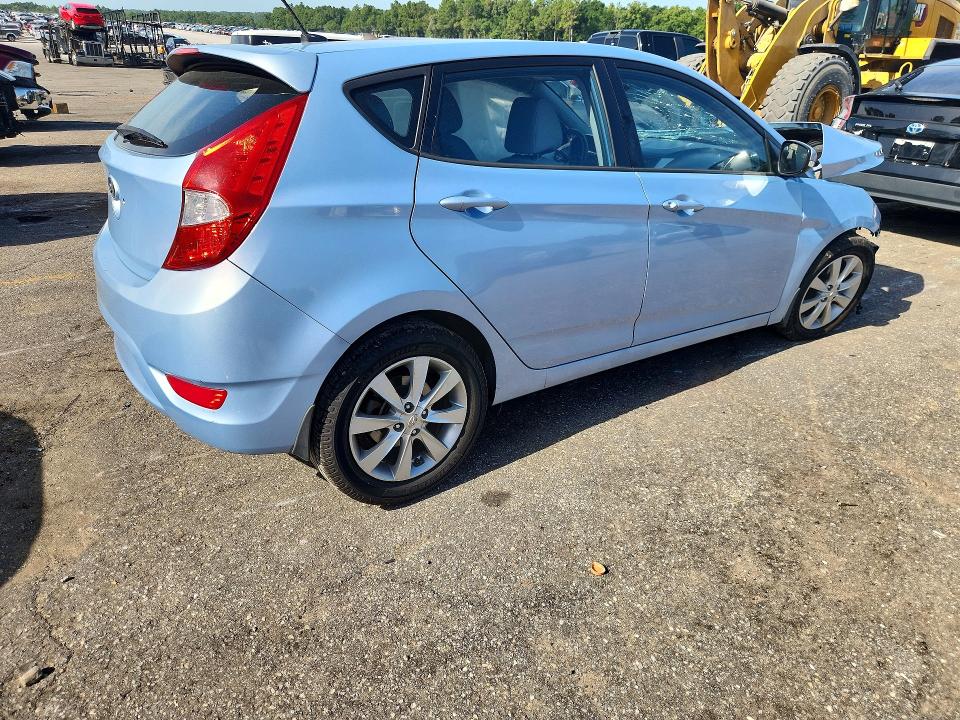2014 Hyundai Accent VIN KMHCU5AE2EU151443 COPART salvage auction — FRONT END, AL - CERTIFICATE OF TITLE, sold $250 on 2026-07-27 (photo 3)