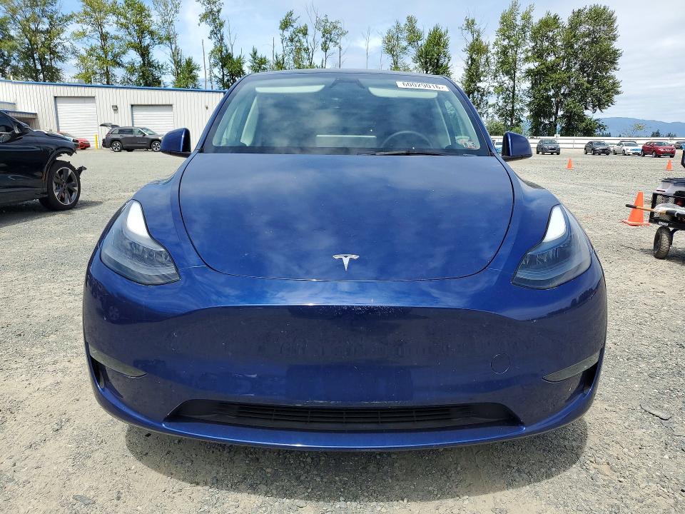 2023 Tesla Model y VIN 7SAYGDEEXPA186216 COPART salvage auction — SIDE, WA - BILL OF SALE, sold $16,000 on 2026-08-03 (photo 5)