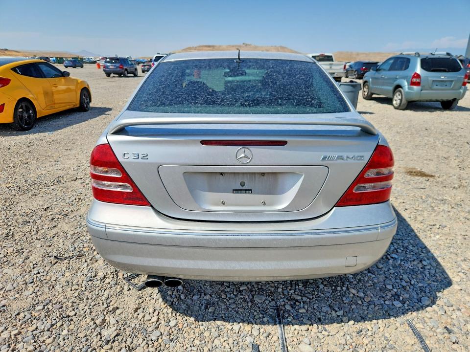 2003 Mercedes-benz C class VIN WDBRF65J03F436339 COPART salvage auction — MECHANICAL, UT - CERTIFICATE OF TITLE, sold $400 on 2026-08-18 (photo 6)