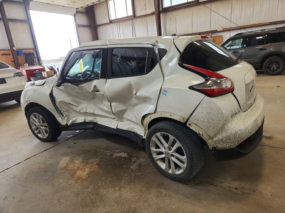 2015 Nissan Juke VIN JN8AF5MV2FT565061 COPART salvage auction — SIDE, Ab - Bos - Nonrepairable, sold $700 on 2026-07-16 (photo 2)