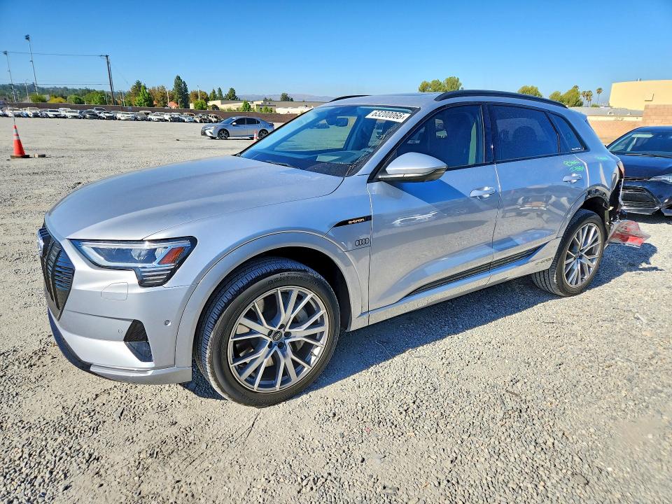 2021 Audi E-tron VIN WA1VABGEXMB010720 — COPART salvage auction photo