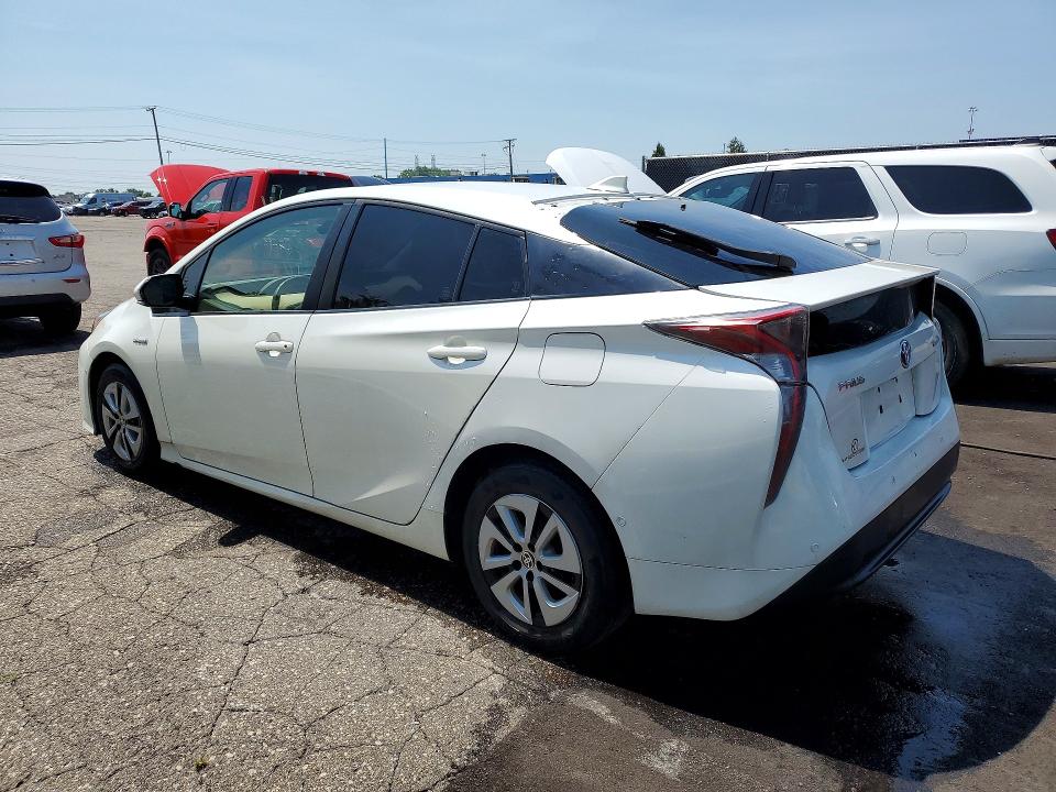 2018 Toyota Prius VIN JTDKARFU9J3065689 COPART salvage auction — MINOR DENT/SCRATCHES, De - Certificate Of Title, sold $5,700 on 2026-07-28 (photo 2)