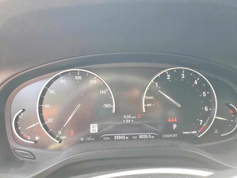 2020 BMW X3 VIN 5UXTY5C0XL9B70687 COPART salvage auction — SIDE, OH - CERT OF TITLE-SALVAGE, sold $5,400 on 2026-07-24 (photo 9)
