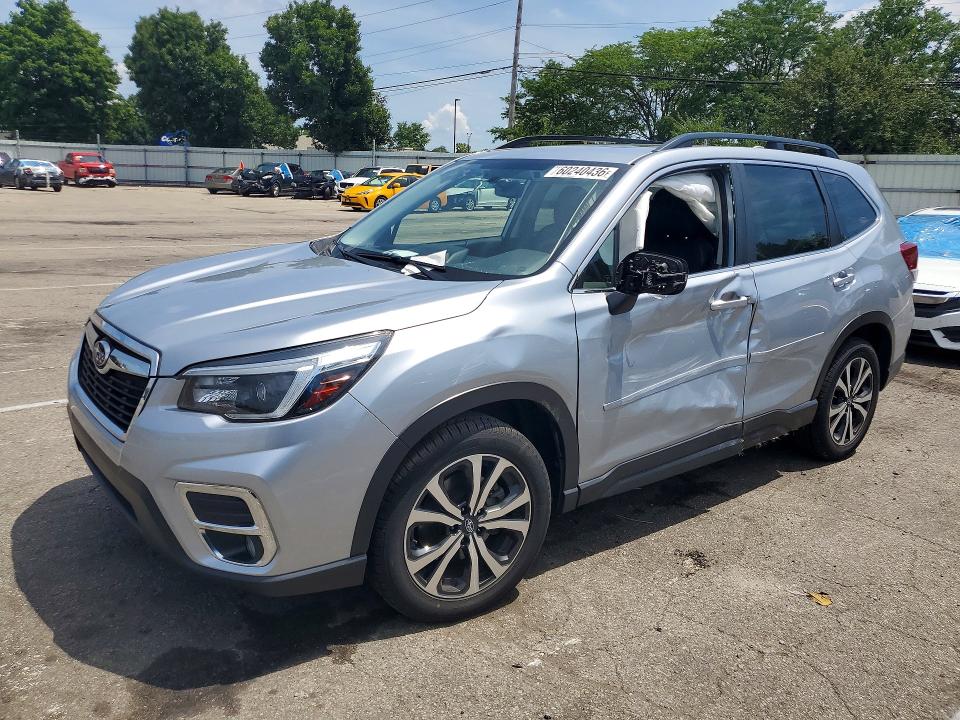 2021 Subaru Forester VIN JF2SKAUC6MH563110 COPART salvage auction — SIDE, Oh - Cert Of Title-Salvage, sold $3,700 on 2026-07-22 (photo 1)