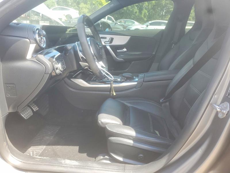 2021 Mercedes-benz Cla-klasse amg VIN W1K5J5DB6MN170082 COPART salvage auction — FRONT END, Ga - Cert Of Title-Salvage, sold $17,800 on 2026-07-14 (photo 7)