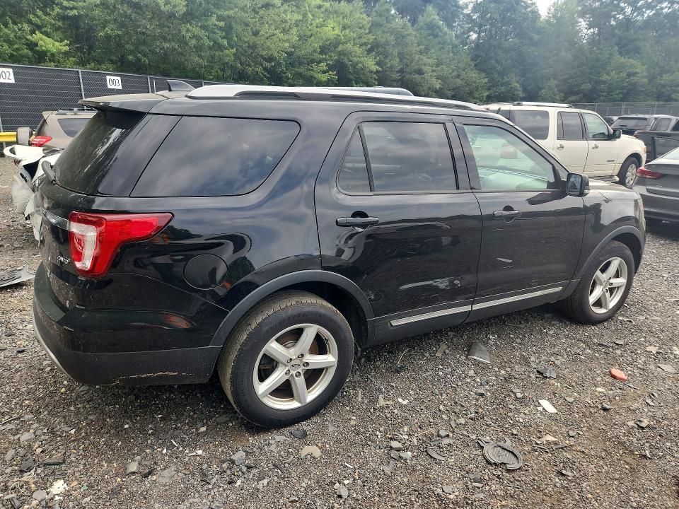 2017 Ford Explorer VIN 1FM5K8D87HGA52738 COPART salvage auction — MECHANICAL, Va - Certificate Of Title, sold $1,650 on 2026-07-31 (photo 3)