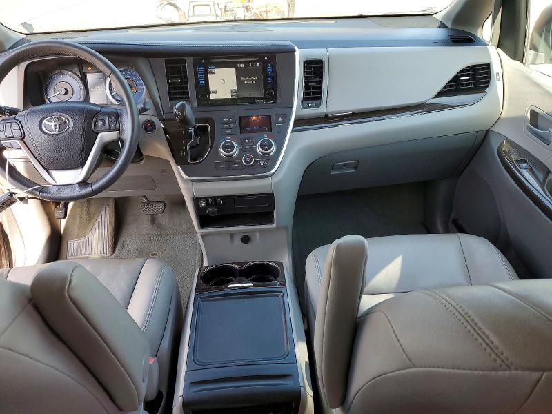 2017 Toyota Sienna VIN 5TDYZ3DC5HS813678 COPART salvage auction — FRONT END, CT - CERT OF TITLE-SALVAGE, sold $650 on 2026-07-24 (photo 8)