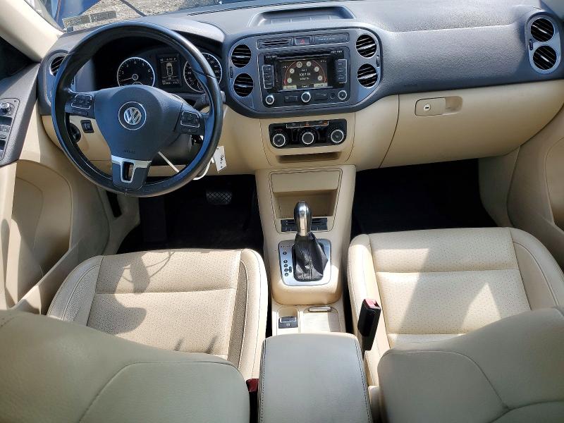 2012 Volkswagen Tiguan VIN WVGBV7AX0CW598862 COPART salvage auction — FRONT END, Md - Certificate Of Title (P), sold $550 on 2026-08-03 (photo 8)
