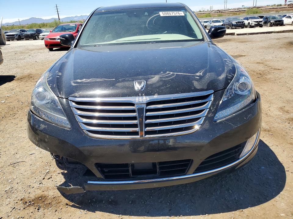 2016 Hyundai Equus VIN KMHGH4JH3GU105794 COPART salvage auction — FRONT END, AZ - CERT OF TITLE - SALVAGE, sold $1,600 on 2026-07-24 (photo 5)