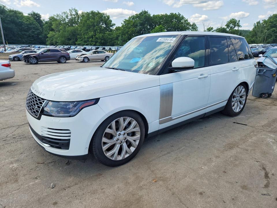 2021 Land rover RANGE ROVER VIN SALGS2RU1MA450310 — COPART salvage auction photo