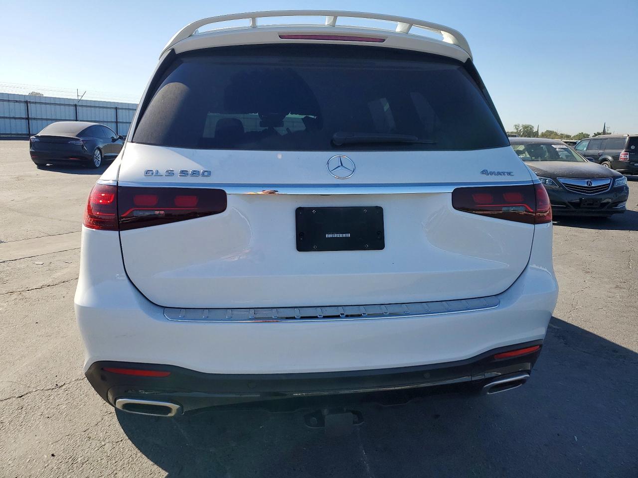 2025 Mercedes-benz Gls-klasse VIN 4JGFF8FE1SB431296 COPART salvage auction — Front End, CA - SALVAGE CERTIFICATE, sold $33,500 on 2026-08-27 (photo 6)