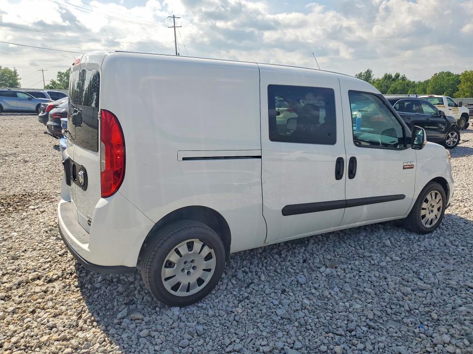 2017 Ram Promaster city VIN ZFBERFBB6H6E66138 COPART salvage auction — MINOR DENT/SCRATCHES, Mi - Dealer Only Clean Title, sold $650 on 2026-07-27 (photo 3)
