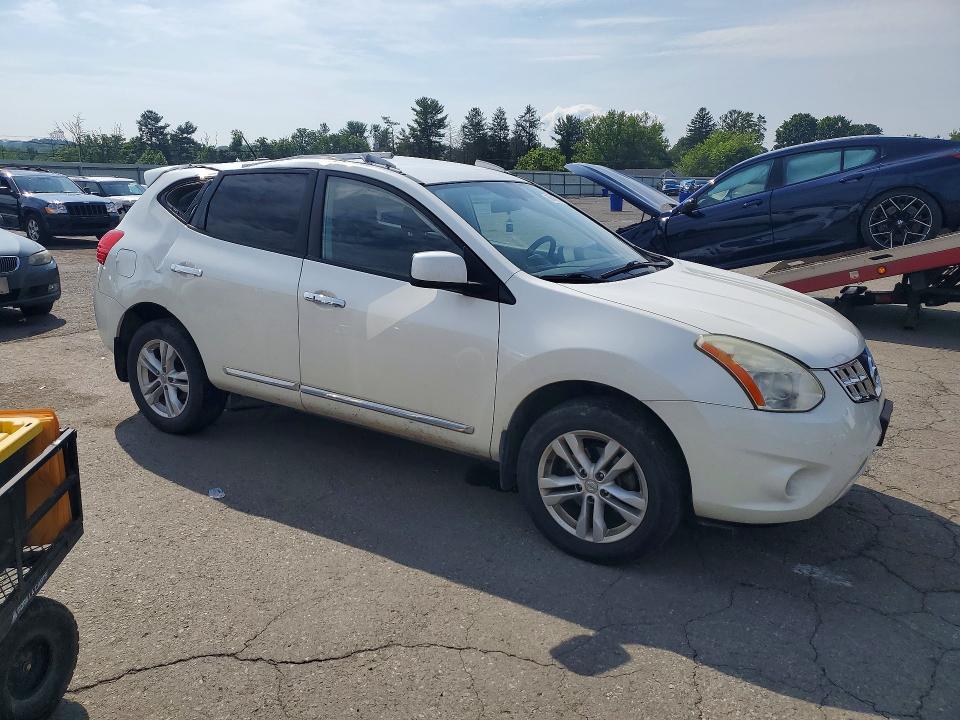 2013 Nissan Rogue VIN JN8AS5MV5DW106808 COPART salvage auction — ROOF, Pa - Certificate Of Salvage, sold $575 on 2026-07-17 (photo 4)
