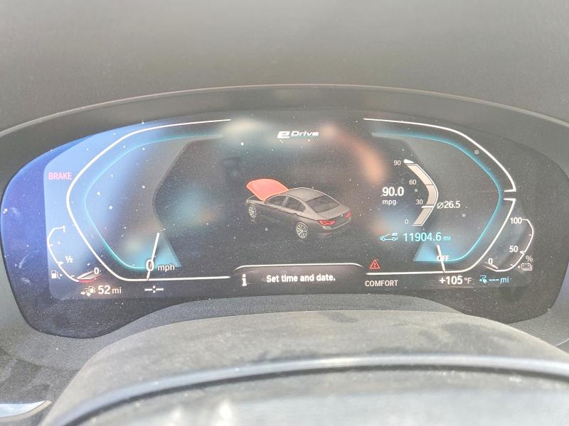 2020 BMW 5er VIN WBAJA9C07LB399822 COPART salvage auction — MINOR DENT/SCRATCHES, CA - DIS/DLR/EXP ONLY CLEAN TITLE, sold $5,200 on 2026-07-30 (photo 9)