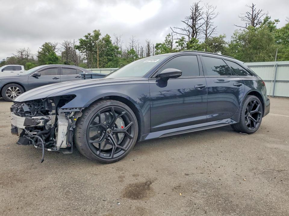 2025 Audi S6 VIN WUA1DBF26SN907521 COPART salvage auction — FRONT END, Ny - Mv-907A Salvage Certificate, sold $51,500 on 2026-08-03 (photo 1)