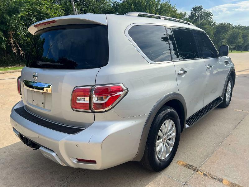 2018 Nissan Armada VIN JN8AY2ND7JX002961 COPART salvage auction — MINOR DENT/SCRATCHES, OK - CERTIFICATE OF TITLE (P), sold $2,000 on 2026-07-27 (photo 4)