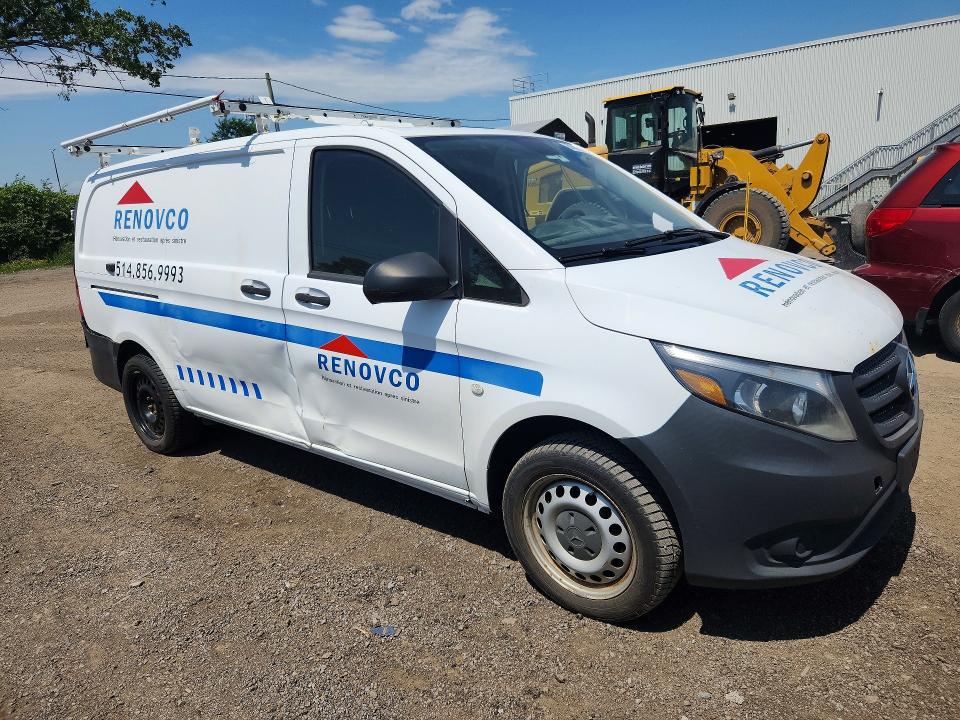 2017 Mercedes-benz Metris VIN WD3BG2EA9H3309858 COPART salvage auction — MECHANICAL, Qc - Gravement Accidente, sold $1,600 on 2026-08-11 (photo 4)