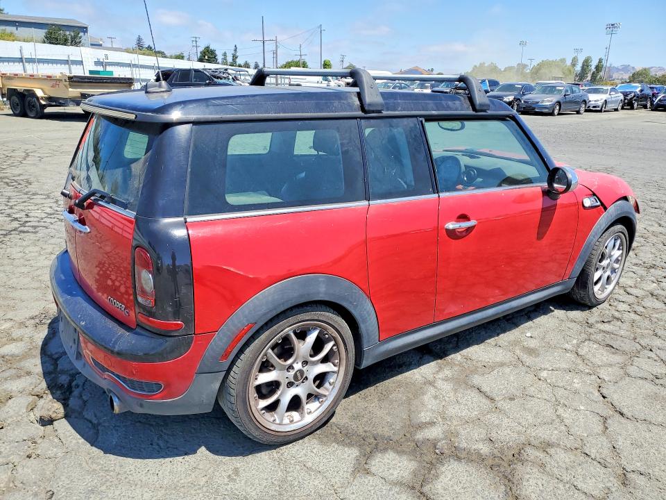 2009 Mini Cooper VIN WMWMM33599TP73508 COPART salvage auction — FRONT END, CA - SALVAGE CERTIFICATE, sold $400 on 2026-08-25 (photo 3)