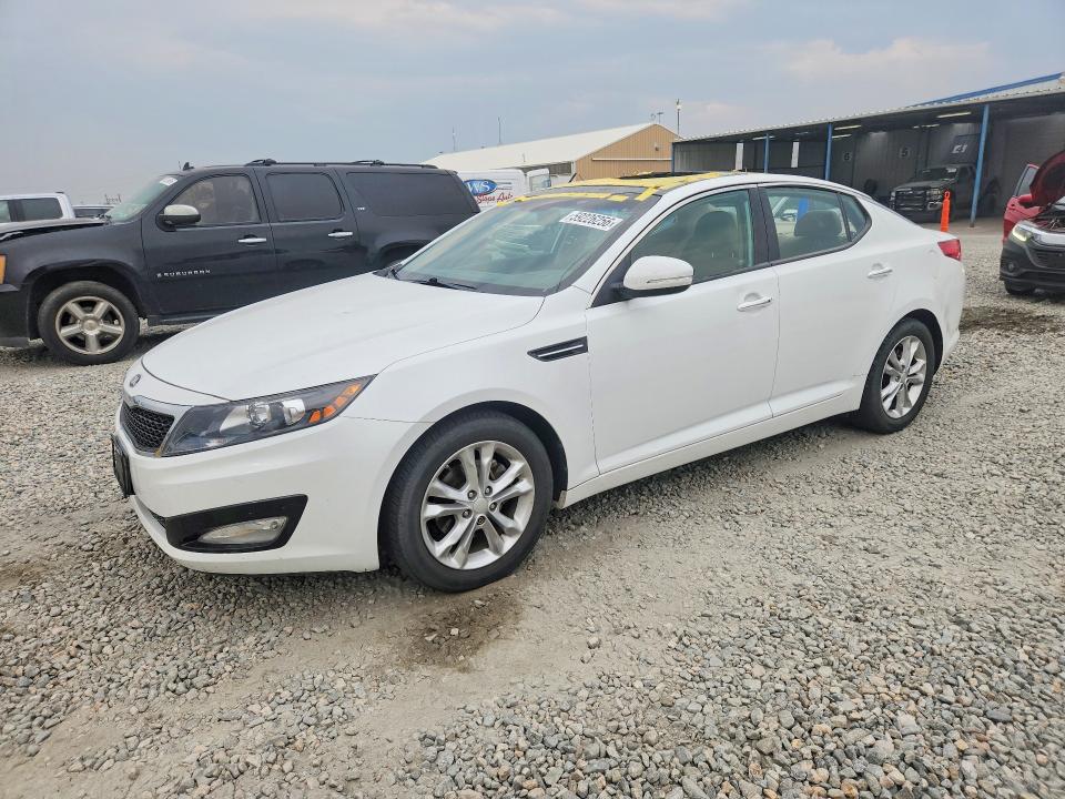2013 Kia Optima VIN 5XXGN4A71DG171282 COPART salvage auction — HAIL, Co - Certificate Of Title, sold $1,550 on 2026-07-28 (photo 1)