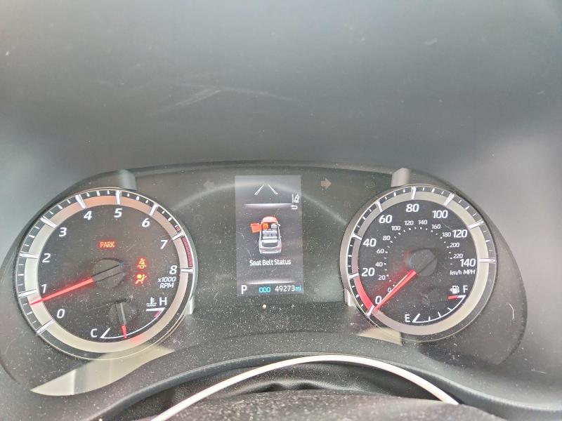 2021 Toyota Highlander VIN 5TDBZRBH4MS095655 COPART salvage auction — FRONT END, Al - Cert Of Title-Salvage Title, sold $5,800 on 2026-07-28 (photo 9)