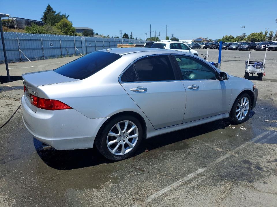 2006 Acura Tsx VIN JH4CL96896C022011 COPART salvage auction — MINOR DENT/SCRATCHES, CA - CERT OF TITLE-SALVAGED, sold $375 on 2026-07-16 (photo 3)