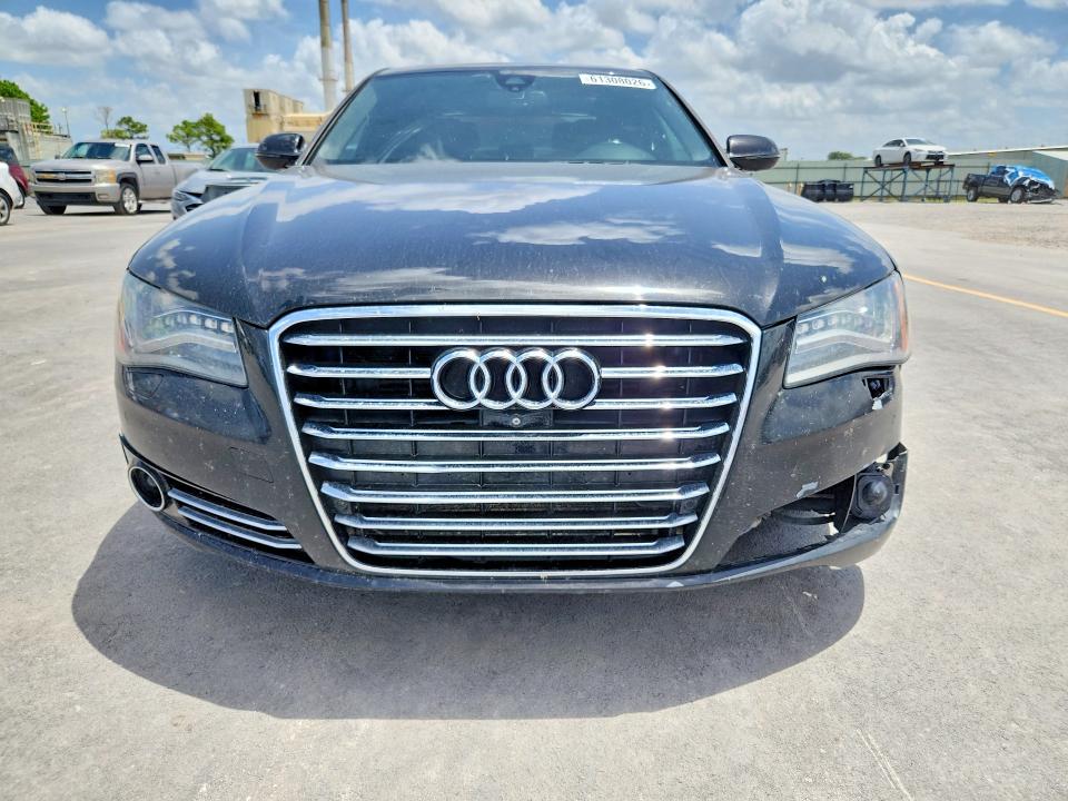 2014 Audi A8 VIN WAUR2AFD7EN006791 COPART salvage auction — FRONT END, Ok - Certificate Of Title, sold $1,150 on 2026-07-24 (photo 5)