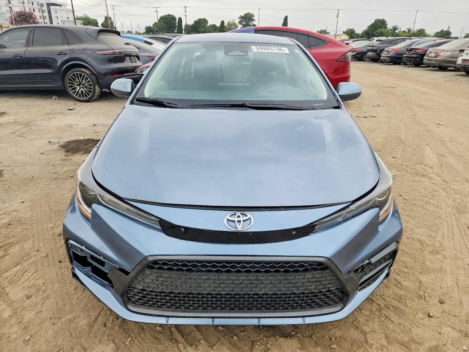 2026 Toyota Corolla VIN JTDBCMFE0T3128798 COPART salvage auction — FRONT END, Ca - Salvage Certificate, sold $8,700 on 2026-07-27 (photo 5)