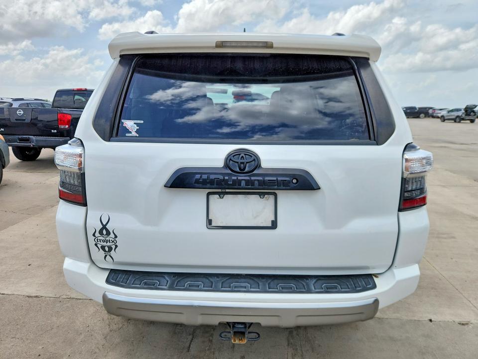 2016 Toyota 4runner VIN JTEBU5JR1G5385262 COPART salvage auction — FRONT END, TX - SALVAGE VEHICLE TITLE (P), sold $7,600 on 2026-07-23 (photo 6)