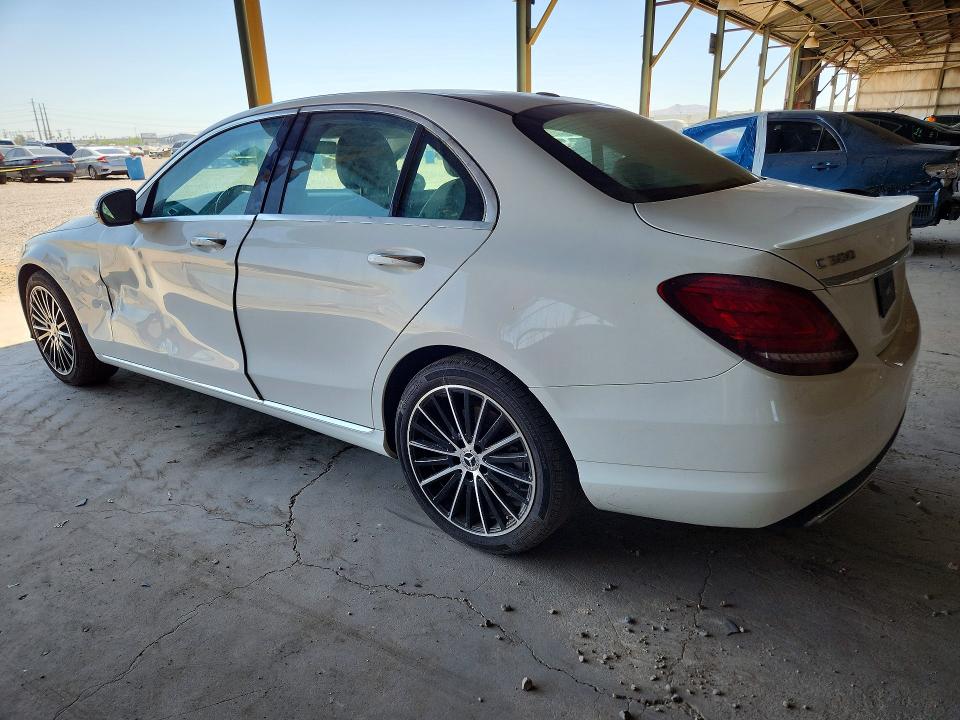 2019 Mercedes-benz C-klasse VIN 55SWF8DB5KU300610 COPART salvage auction — FRONT END, Ca - Salvage Certificate (P), sold $8,500 on 2026-08-17 (photo 2)