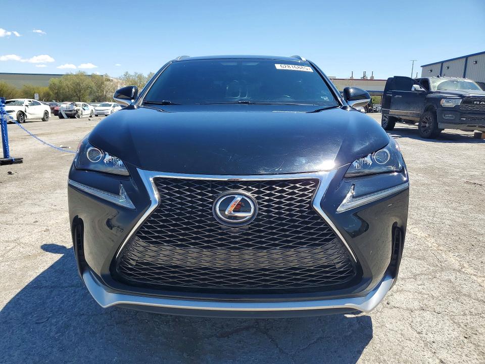 2017 Lexus Nx VIN JTJBARBZ2H2133796 COPART salvage auction — SIDE, Nv - Salvage Title, sold $8,700 on 2026-08-27 (photo 5)