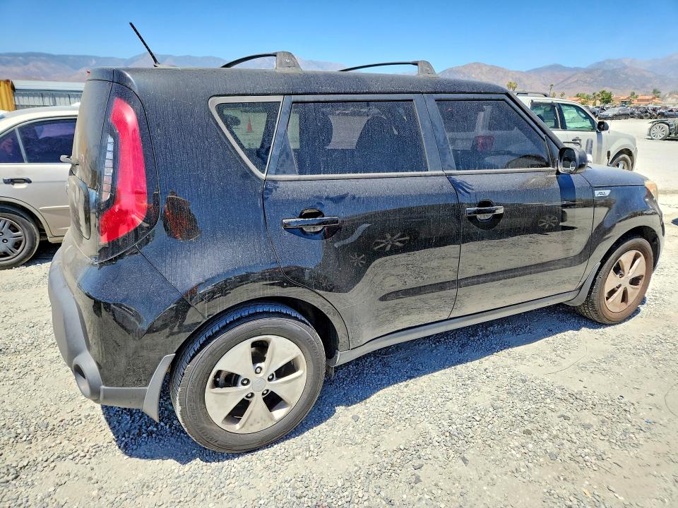 2015 Kia Soul VIN KNDJN2A20F7804753 COPART salvage auction — MECHANICAL, Ca - Dis/Dlr/Exp Only Clean Title, sold $475 on 2026-07-22 (photo 3)