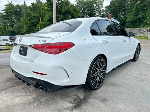 2025 Mercedes-benz C-klasse amg VIN W1KAF8HB9SR253619 COPART salvage auction — MINOR DENT/SCRATCHES, Wv - Certificate Of Title, sold $43,750 on 2026-08-31 (photo 3)
