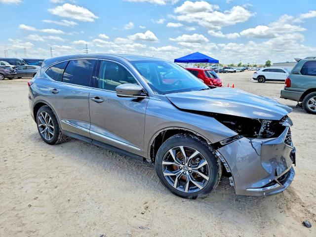 2024 Acura Mdx VIN 5J8YE1H46RL006044 COPART salvage auction — FRONT END, NY - MV-907A SALVAGE CERTIFICATE, sold $14,800 on 2026-07-31 (photo 4)