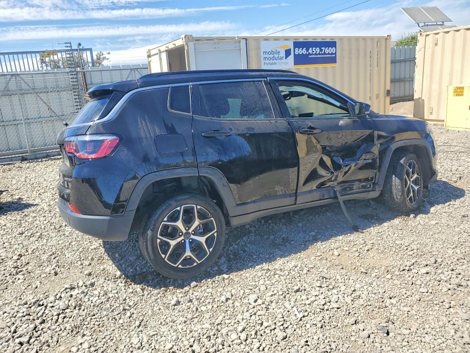 2025 Jeep Compass VIN 3C4NJDCNXST578369 COPART salvage auction — FRONT END, CA - SALVAGE CERTIFICATE, sold $4,000 on 2026-07-27 (photo 3)