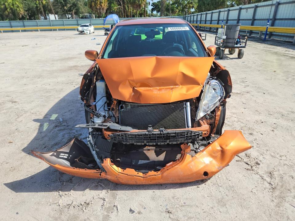 2010 Honda Fit VIN JHMGE8H43AS008975 COPART salvage auction — FRONT END, FL - CERT OF TITLE SLVG REBUILDABLE, sold $100 on 2026-07-29 (photo 5)
