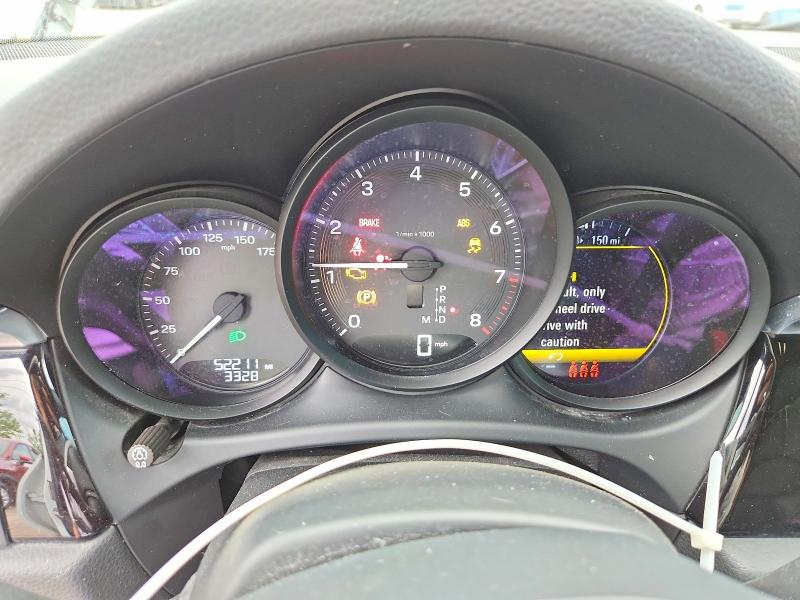 2022 Porsche Macan VIN WP1AA2A59NLB03509 COPART salvage auction — FRONT END, Nj - Cert Of Title-Salvage, sold $10,700 on 2026-08-03 (photo 9)