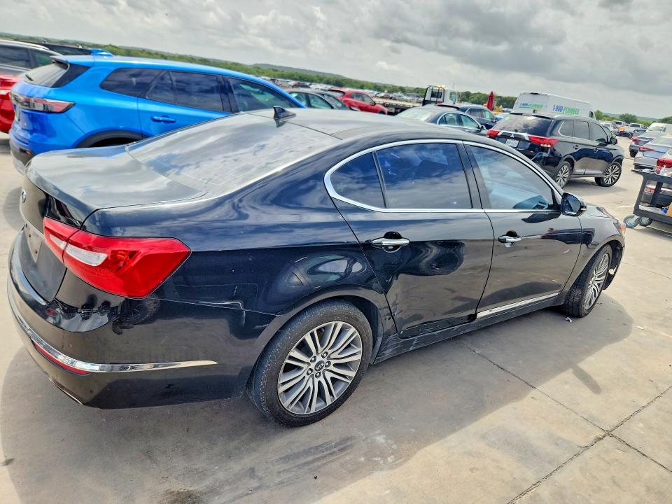 2016 Kia Cadenza VIN KNALN4D71G5221663 COPART salvage auction — FRONT END, OH - CERTIFICATE OF TITLE, sold $425 on 2026-07-27 (photo 3)
