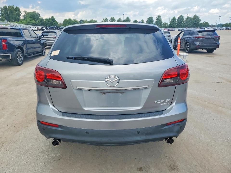 2014 Mazda Cx-9 VIN JM3TB3DA4E0428129 COPART salvage auction — REAR END, MO - SALVAGE CERTIFICATE OF TITLE, sold $0 on 2026-10-02 (photo 6)